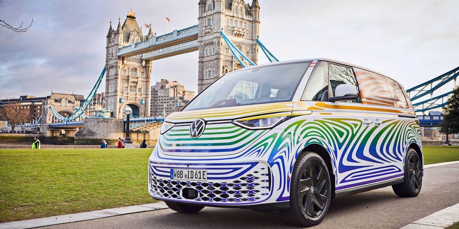 Volkswagen ID. Buzz, новый Volkswagen ID. Buzz, Volkswagen ID, электромобиль Volkswagen ID. Buzz