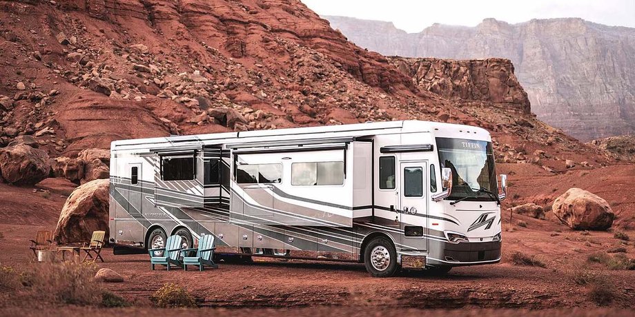 Tiffin Motorhomes, Автодом, Авто, Автомобили, Дом на колесах, Интерьер, Мебель, Фото