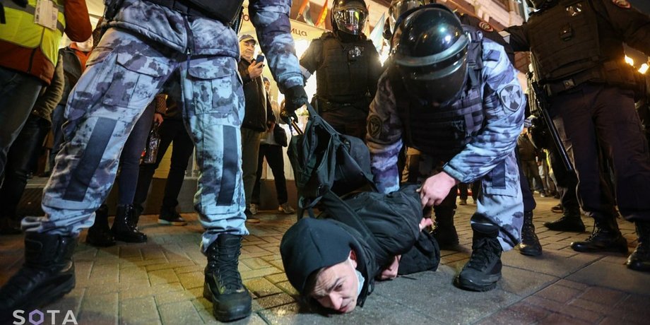 репресії в РФ, мобілізація, противники мобілізації