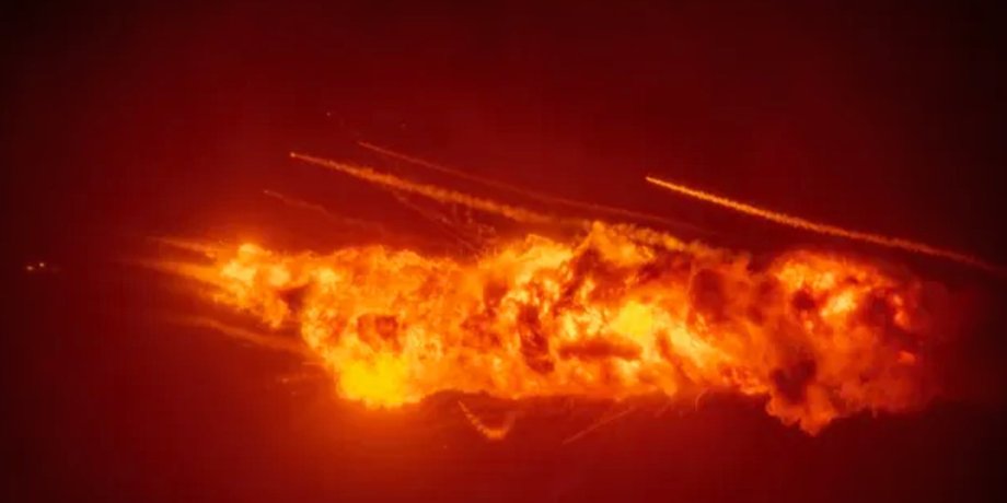 Китайская ракета взорвалась через 85 секунд после запуска в космос