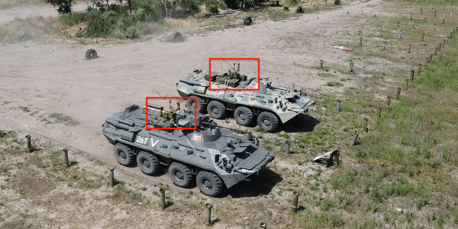 реб на БТР
