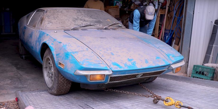 De Tomaso Pantera, De Tomaso Pantera 1972,De Tomaso, ретро авто, суперкар De Tomaso