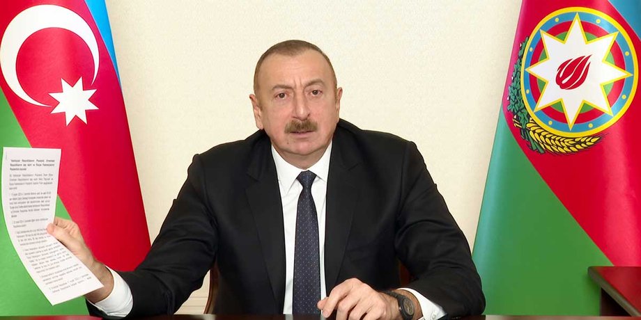 Ильхам Алиев, Нагорный Карабах, Азербайджан, День победы