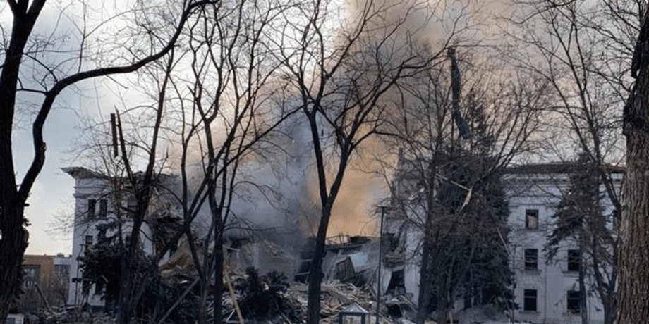 драмтеатр, мариуполь, удар по драмтеатру