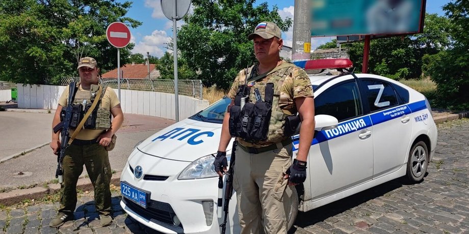 коллаборанты херсона, полиция в херсоне, украинские полицейские в херсоне, коллаборационизм в херсоне