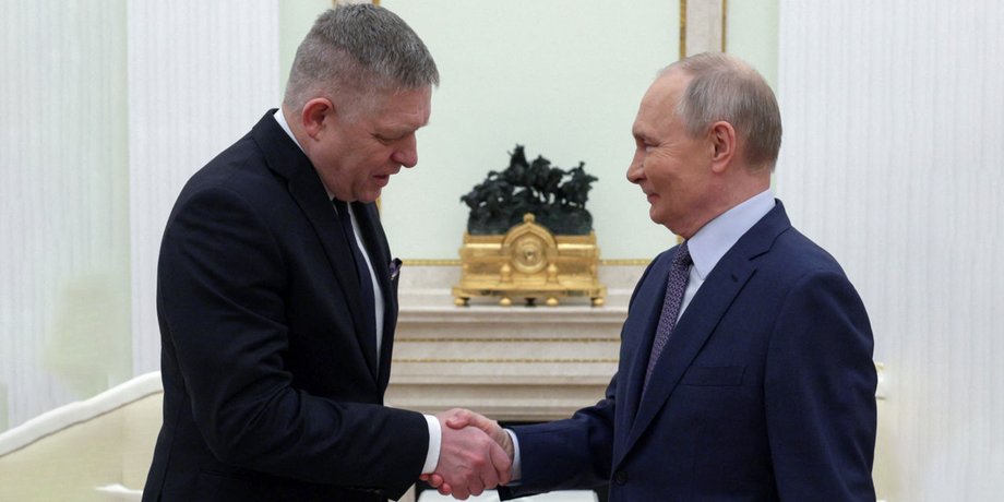 Прем’єр Словаччини, Роберт Фіцо, Фіцо і Путін, Фіцо розмова з Путіним, транзит російського газу в Словаччину