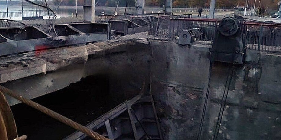 Конструкція пропускає воду, логістика ворога ускладнилася