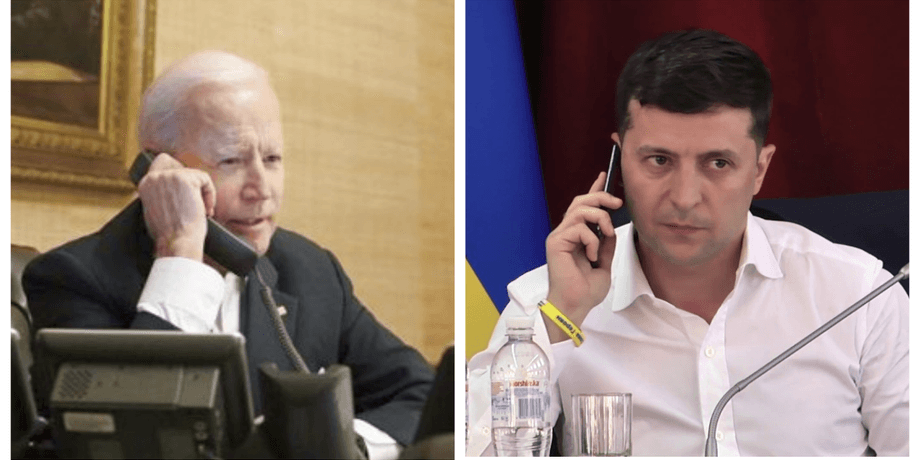 Байден і Зеленський, телефонна розмова, Байден, зеленский, розмова Байдена і Зеленського, телефон, зеленский і Байден