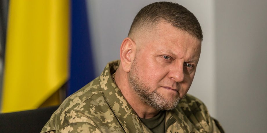 ексголовком, Колишній головнокомандувач ЗСУ, генерал Залужний, Валерій Залужний