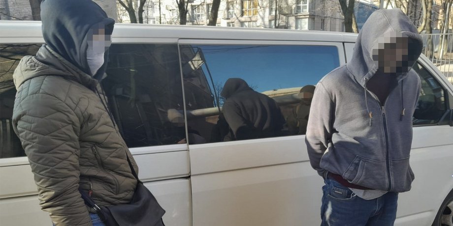 колаборант, сбу, затримання, тес, навідник, удари