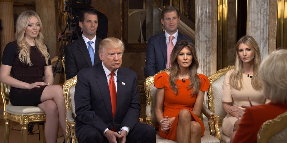 Мелания Трамп, Дональд Трамп