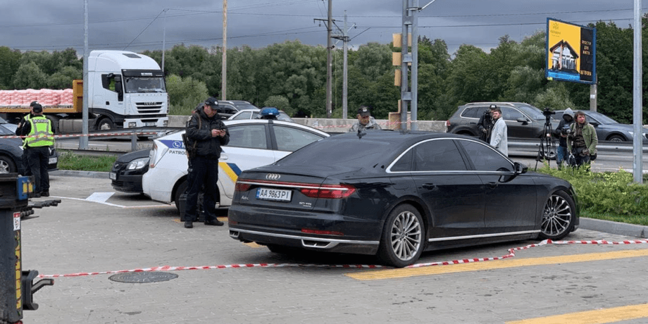 Сергій Шефір, автомобіль, Audi A8, замах