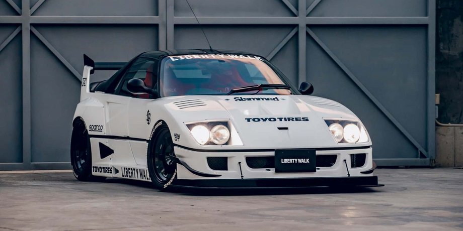 копія феррарі ф40, копія Ferrari, Ferrari F40, Mazda Autozam, Mazda Autozam az-1