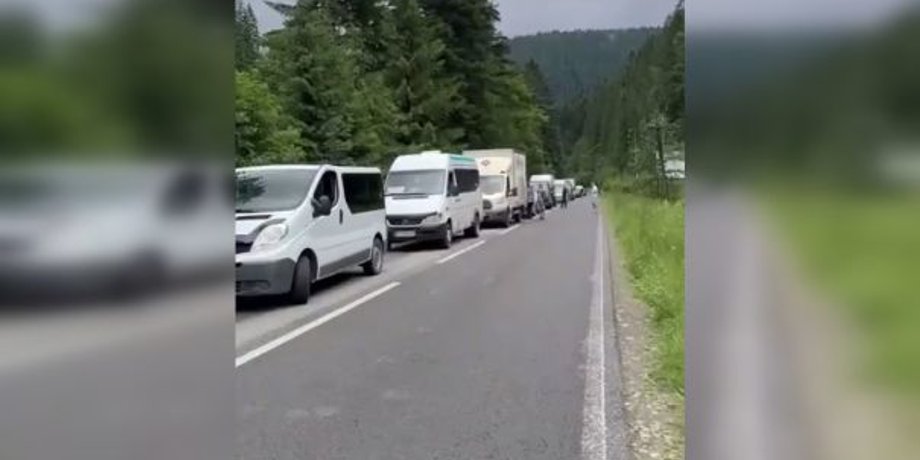 война с Россией, война в Украине, ворохта новости, ворохта блокирование дороги, ворохта сегодня, мобилизация