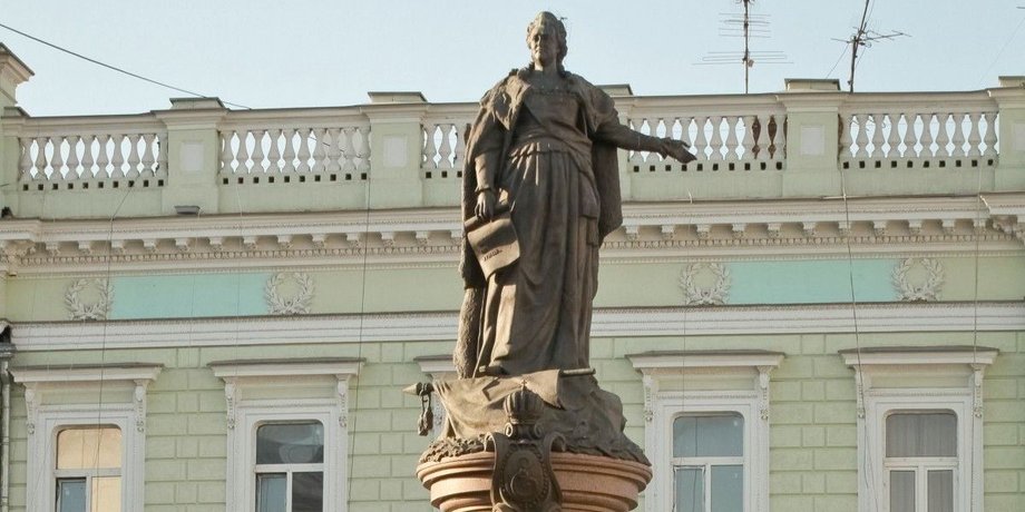 памятник, пмятние екатерине, одесса
