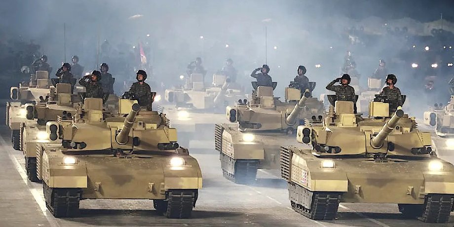 КНДР, Северная Корея, военные