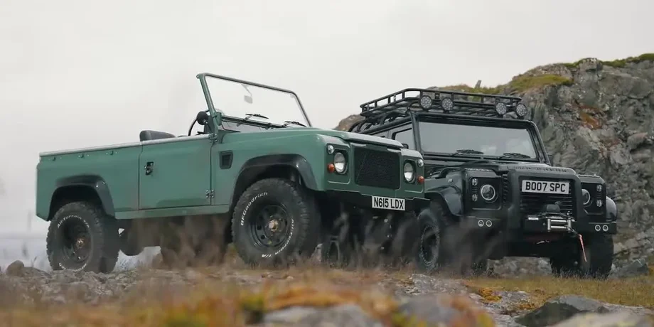 Электромобили Land Rover Defender на базе Tesla