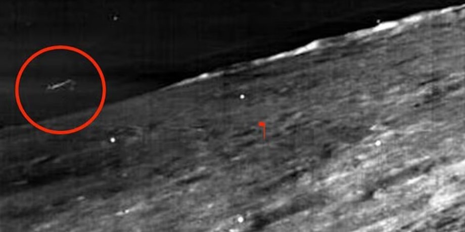 Длина 5,5 километров: на снимке NASA с Луны увидели потенциальный корабль инопланетян