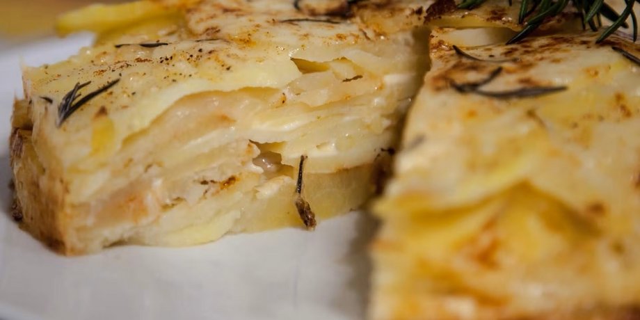 Картофельный пирог, запеченный картофель, картошка рецепт