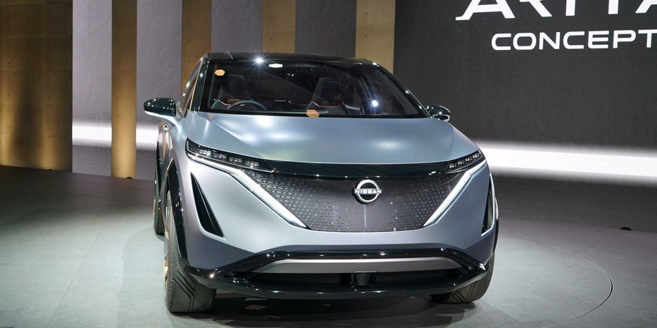 Nissan, Nissan Ariya, Авто, Автомобили, Новинки, Логотип, Эмблема, Фото, Значение