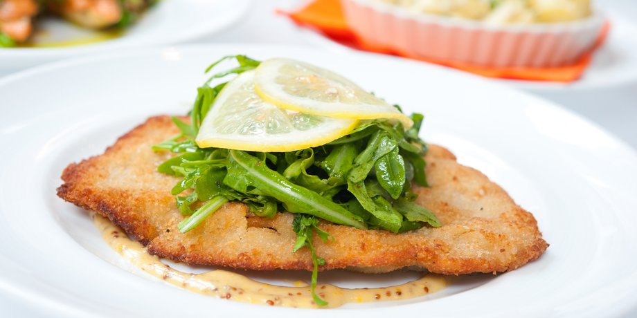 шницель рецепт, шницель из куриной грудки, куриный шницель, рецепт шницеля, идеальный шницель, простой рецепт