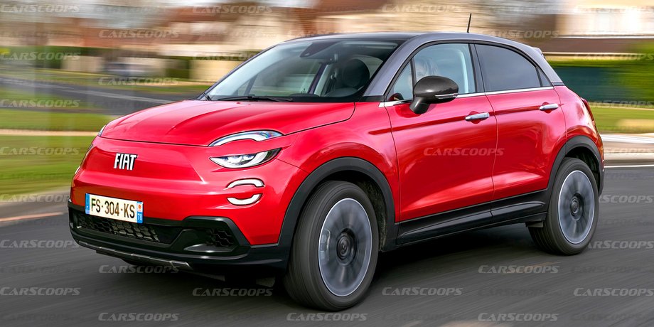 Fiat 500X 2024, Fiat 500X, новый Fiat 500X, кроссовер Fiat 500X