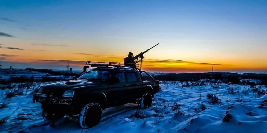 Украинские военные