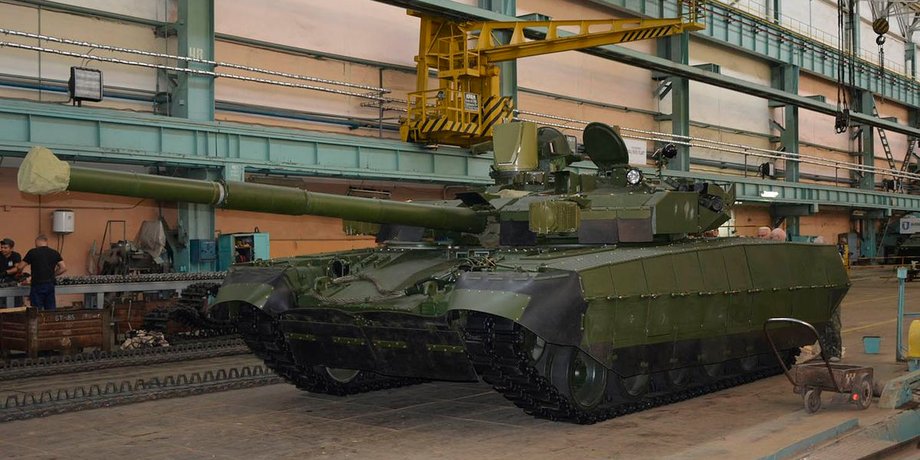 Танк "Оплот", военный парад,