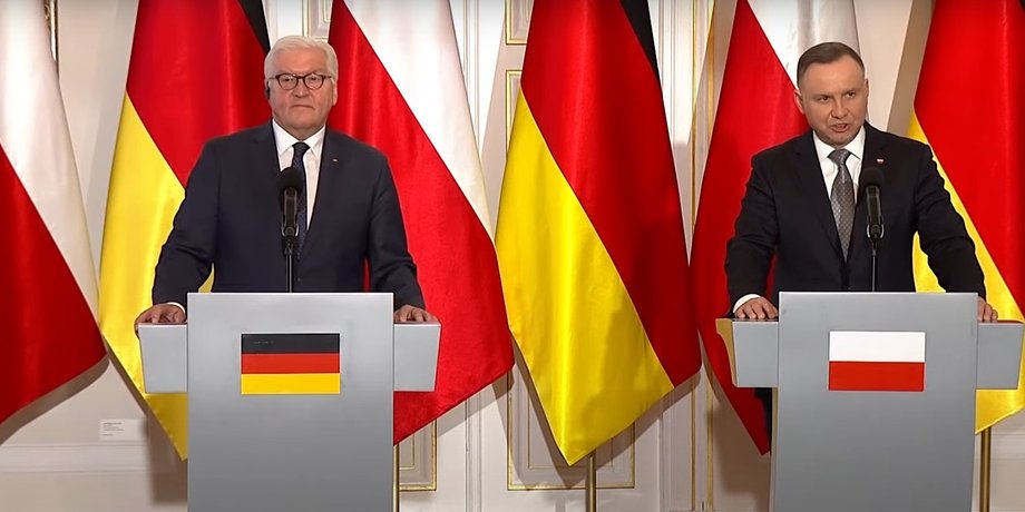 Штайнмайер и Анджей Дуда оружие Украине