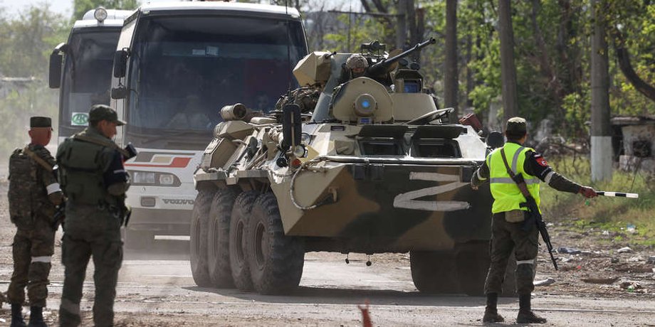 Азовсталь эвакуация плен Мариуполь военные ВСУ Азов оккупанты ВС РФ