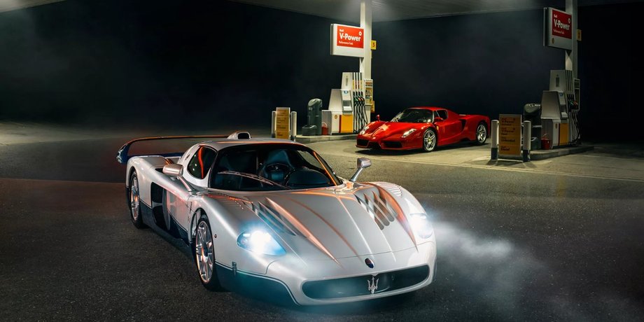 Ferrari, Maserati, Ferrari Enzo, Maserati MC12, Авто, Автомобили, Суперкары, Продажа, Фото