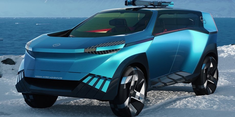 Nissan Hyper Adventure, электромобиль Nissan, кроссовер Nissan