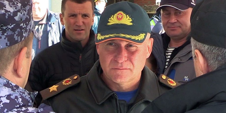Зиничев, охранник Путина, водопад