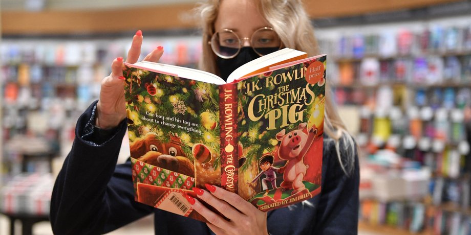 різдвяний порося, Джоан Роулінг, книга Роулінг