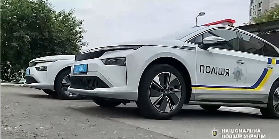поліцейські електрокари