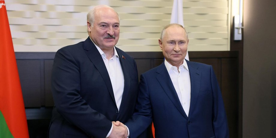Президенты России и Беларуси