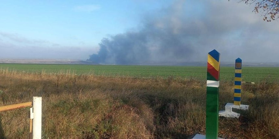 Падіння російська ракета обстріл ракетний удар Молдова Наславча