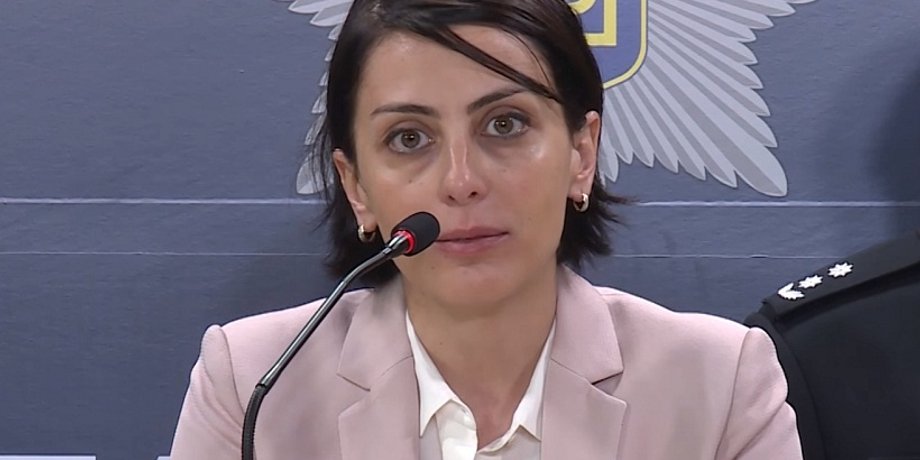 Хатия Деканоидзе / Фото: Пресс-служба Нацполиции