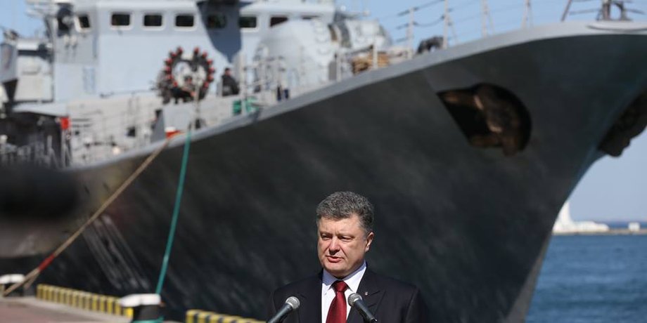 Петр Порошенко в Одессе / Фото: Facebook