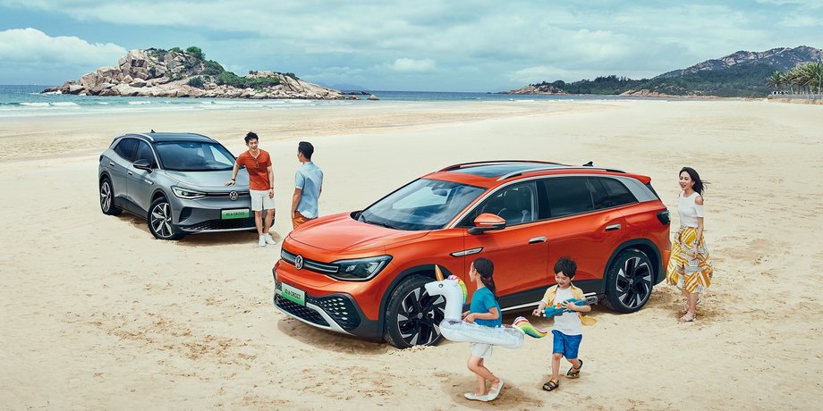 Volkswagen ID.4 и ID.6, авто из Китая, китайские автомобили, авто из Китая в Украине