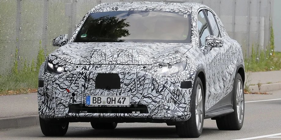 Mercedes, Mercedes-Benz, Mercedes-Benz EQC, Авто, Автомобили, Электромобили, Электрокроссовер, Фото