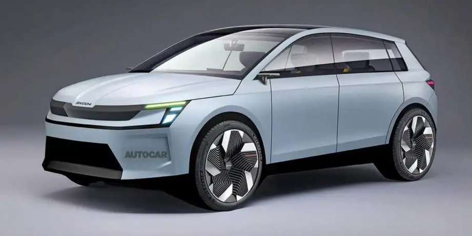 Skoda, Skoda Elroq, Skoda Elroq vRS, Электрокроссоверы, Кроссоверы, Новинки, Фото, Авто, Автомобили, Дизайн