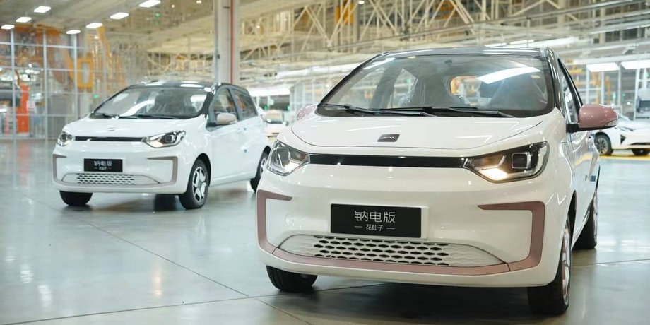 JAC Yiwei EV, JAC Yiwei, новый JAC Yiwei, электромобиль JAC, натриевая батарея