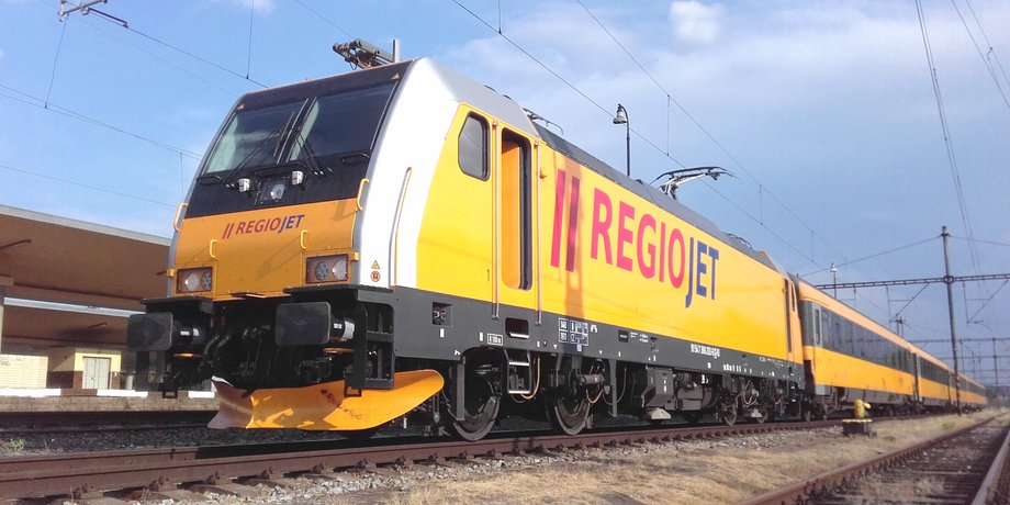 Поїзди RegioJet, поїзд Київ — Прага, рейси з України до Євросоюзу