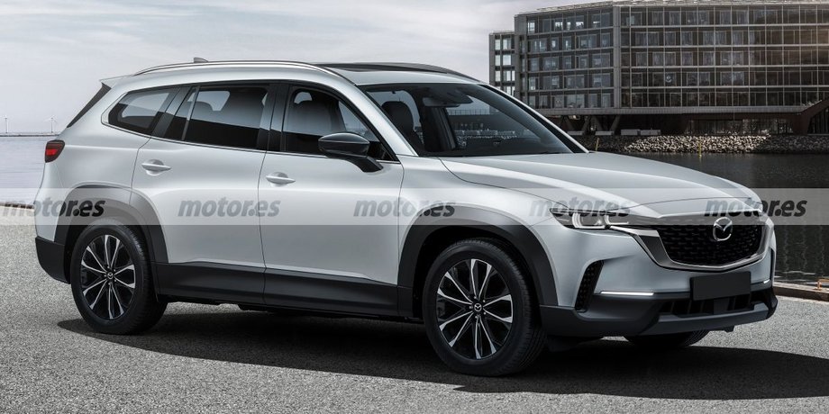 Mazda CX-80, новая Mazda CX-80, кроссовер Mazda CX-80, кроссовер Mazda