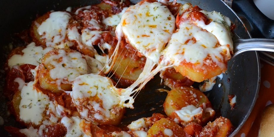 Запеканка из картофеля, картофель алла пиццайола, запеченный картофель