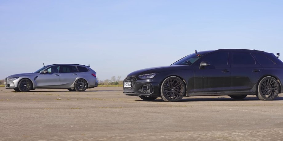 Audi, Audi RS4 Avant, BMW, BMW M3 Touring, Авто, Автомобили, Универсалы, Гонки, Драг-рейсинг, Блогеры, Видео