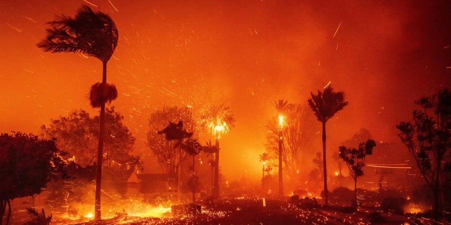 пожары, Лос-Анджелос, пожары в Америке, дым, загрязнение, среда, рак, лесные пожары, городские пожары, химические вещества, угроза, здоровье, вредные вещества, токсичность