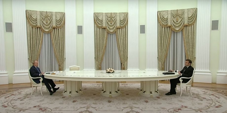 Владимир Путин, Эммануэль Макрон