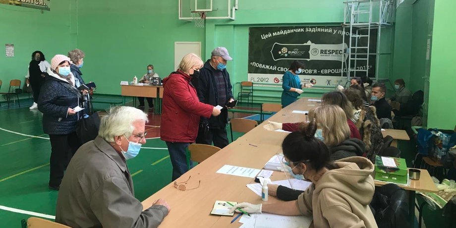 выборы в харькове, избирательный участок
